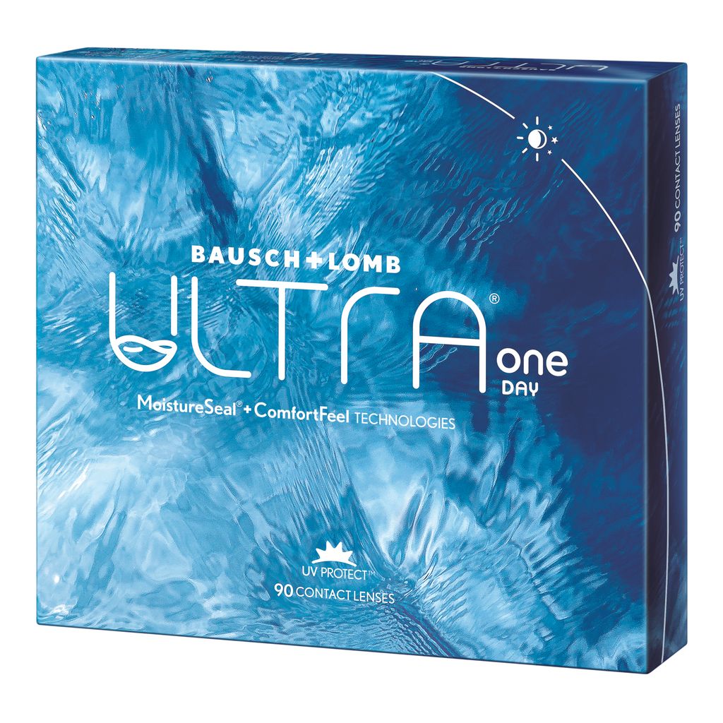 Ultra One Day Мягкие контактные линзы, -1.25, 8.6, 90 шт.