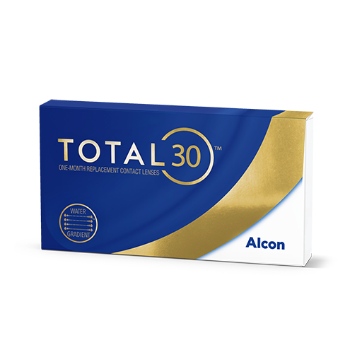 Alcon Total 30 Линзы контактные ежемесячной замены, -1.25, 8.4, 3 шт.