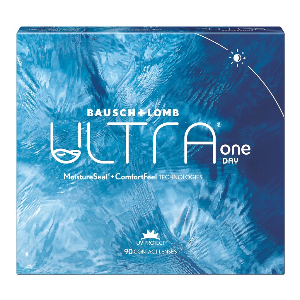 фото упаковки Ultra One Day Мягкие контактные линзы, -3.50, 8.6, 90 шт. фото упаковки Ultra One Day Мягкие контактные линзы