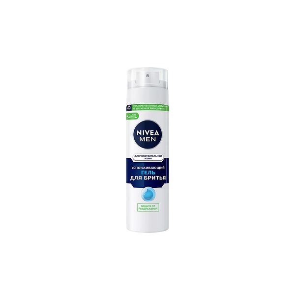 фото упаковки Nivea Men Гель для бритья для чувствительной кожи