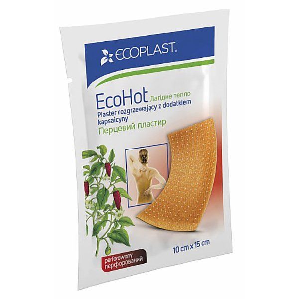 фото упаковки Ecoplast Ecohot Пластырь перцовый