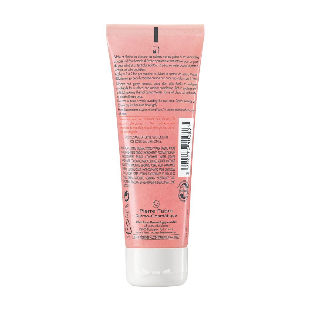 Avene Мягкий отшелушивающий гель для лица, гель, 75 мл, 1 шт.