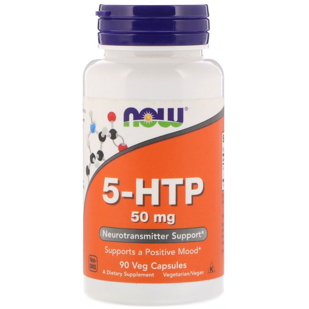 фото упаковки NOW 5-HTP 5-гидрокситриптофан