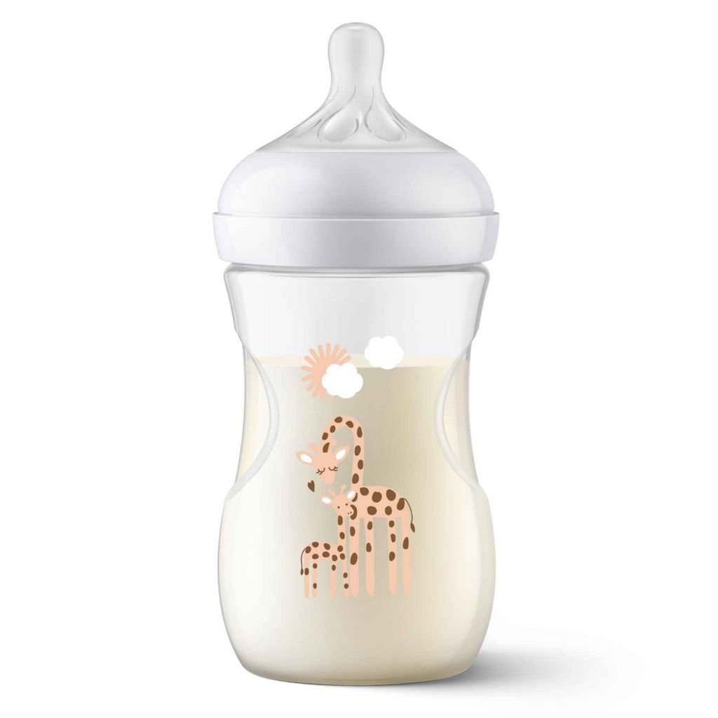 Philips Avent Бутылочка с силиконовой соской Natural Response 1m+, арт. SCY903/66, бутылочка для кормления, средний поток, 260 мл, 1 шт.