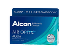 Alcon Air Optix aqua контактные линзы плановой замены, BC=8,6 d=14,2, D(-1.00), стерильно, 6 шт.