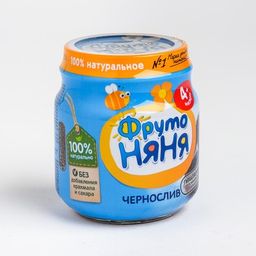 Фрутоняня Пюре чернослив