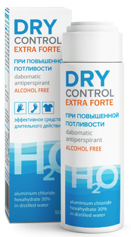 Dry Control Extra Forte дабоматик антиперспирант без спирта 30%