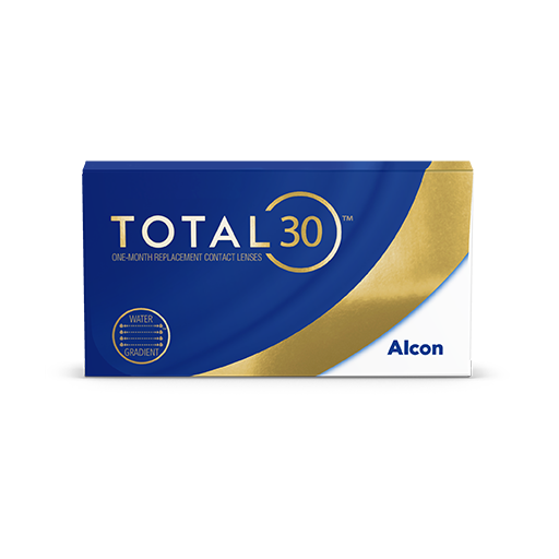 Alcon Total 30 Линзы контактные ежемесячной замены, -5.00, 8.4, 3 шт.