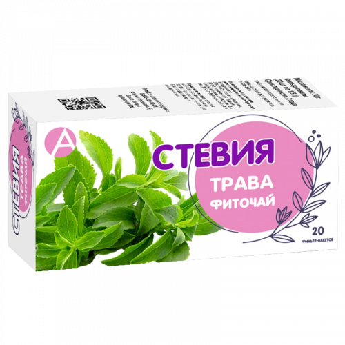 Стевия трава, фиточай, 1,5 г, 20 шт.