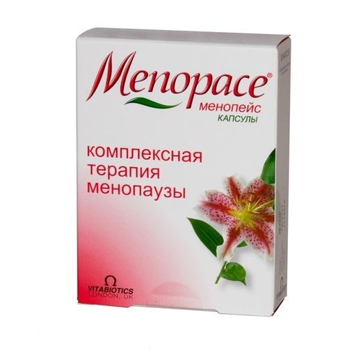 Менопейс, капсулы, 30 шт.