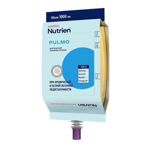 Nutrien Pulmo, смесь жидкая, нейтральный, 1000 мл, 1 шт.
